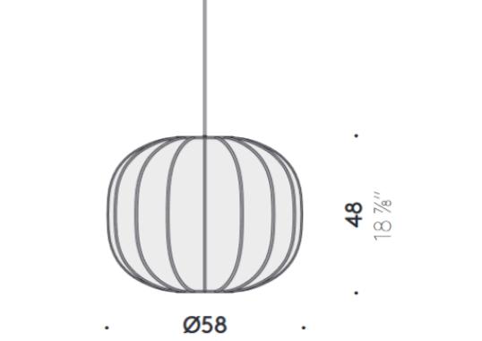 Подвесной светильник DePadova Bombori Pendant Lamp-BDTL1 image 2
