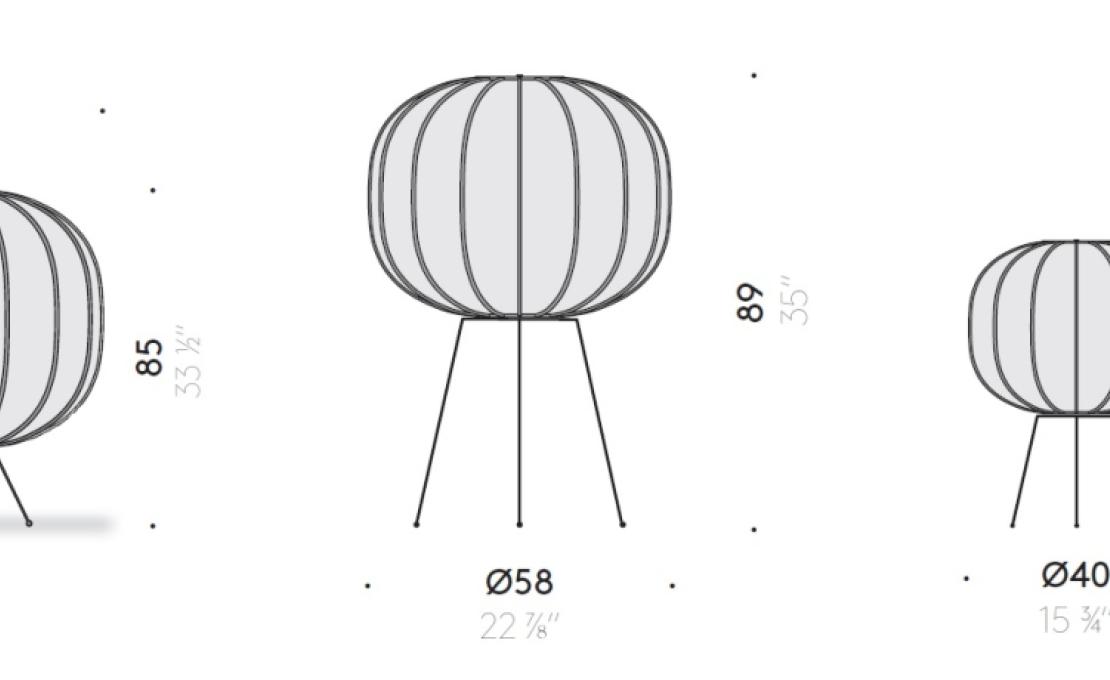 Торшер от фабрики DePadova модель Bombori-Floor Lamp-BDTL