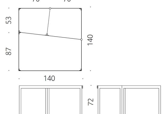 Стол от фабрики DePadova модель CD#140LB