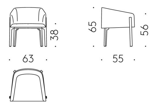 Кресло DePadova Chesto Lounge Armchair image 2