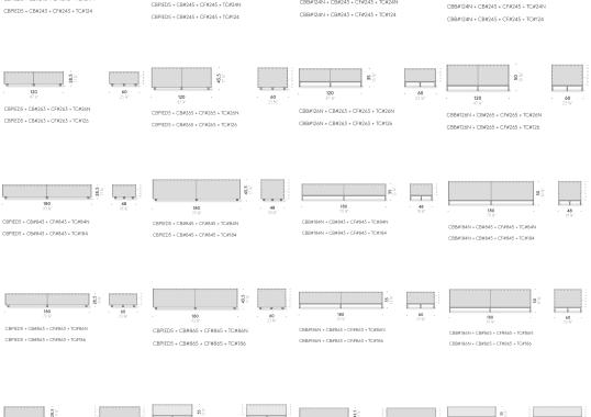 Буфет DePadova Combi Cabinet-CBB#-CB#-CF# image 2