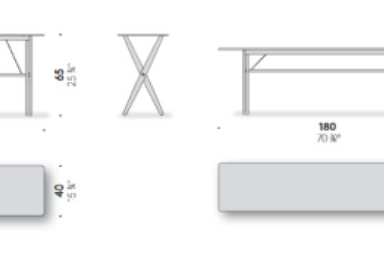 Консоль от фабрики DePadova модель Console-CON#
