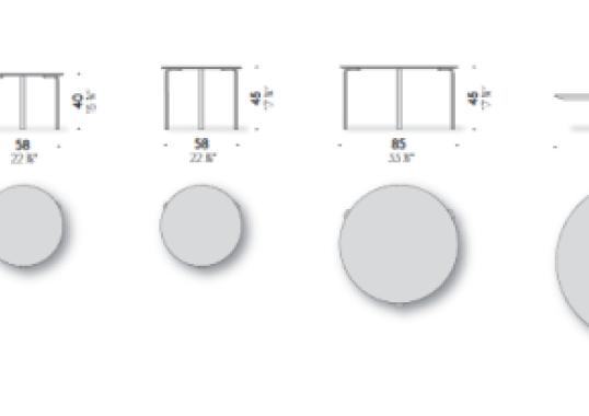Журнальный столик от фабрики DePadova модель DAN-TABLE-DA#