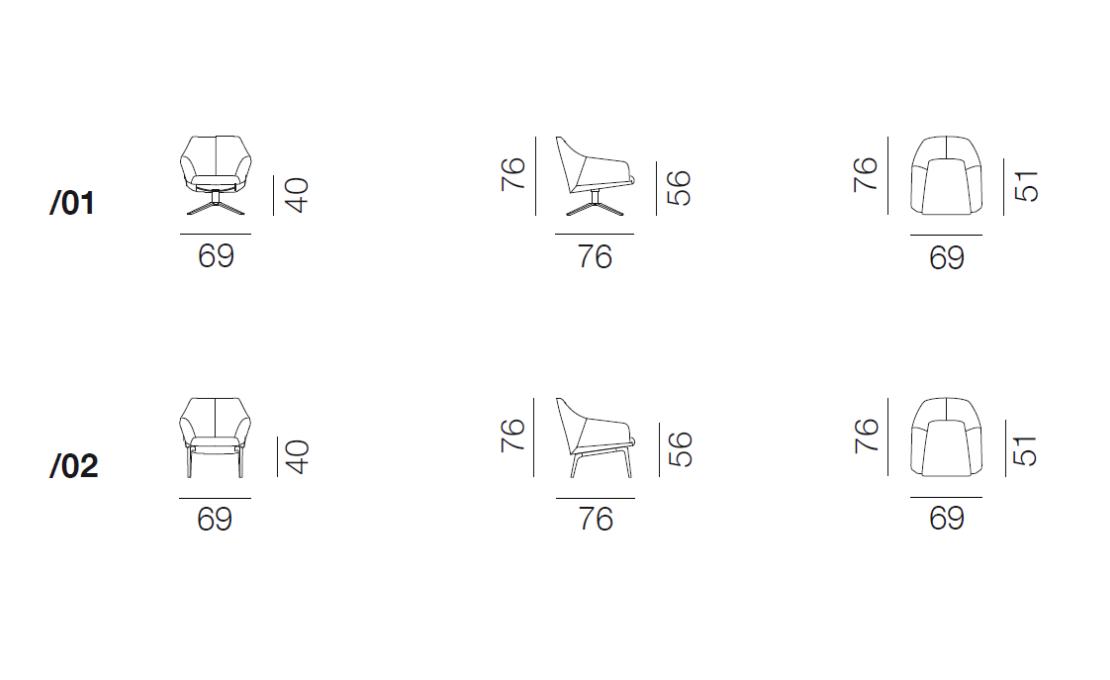 Кресло от фабрики De Sede модель DS-278-ARM