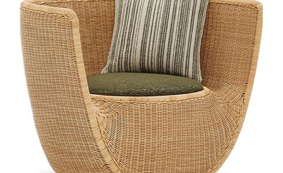 Кресло от фабрики DePadova модель AF#PO-Afternoons Arm