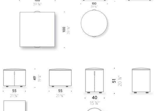 Пуф от фабрики DePadova модель Everyday Life-Pouf-EV#