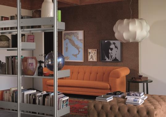 Пуф от фабрики DePadova модель PFCA/ - CAPITONNE