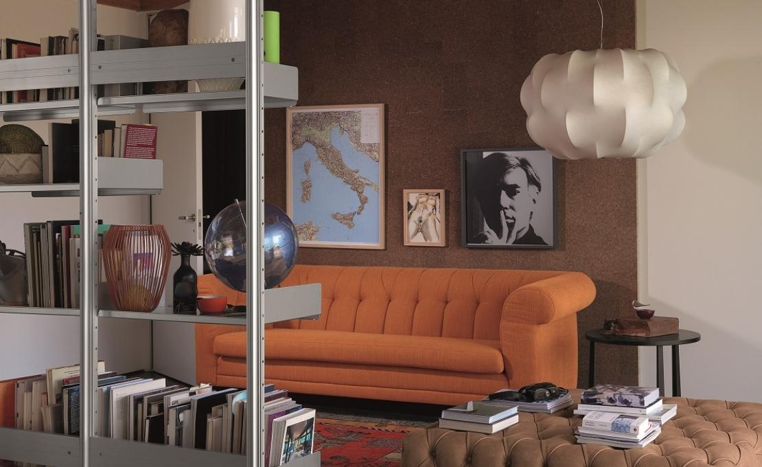 Пуф от фабрики DePadova модель PFCA/ - CAPITONNE