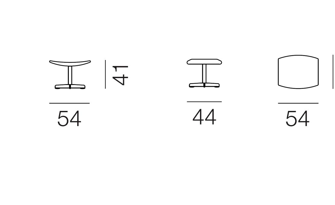 Пуф от фабрики De Sede модель DS-343/05-FOOT