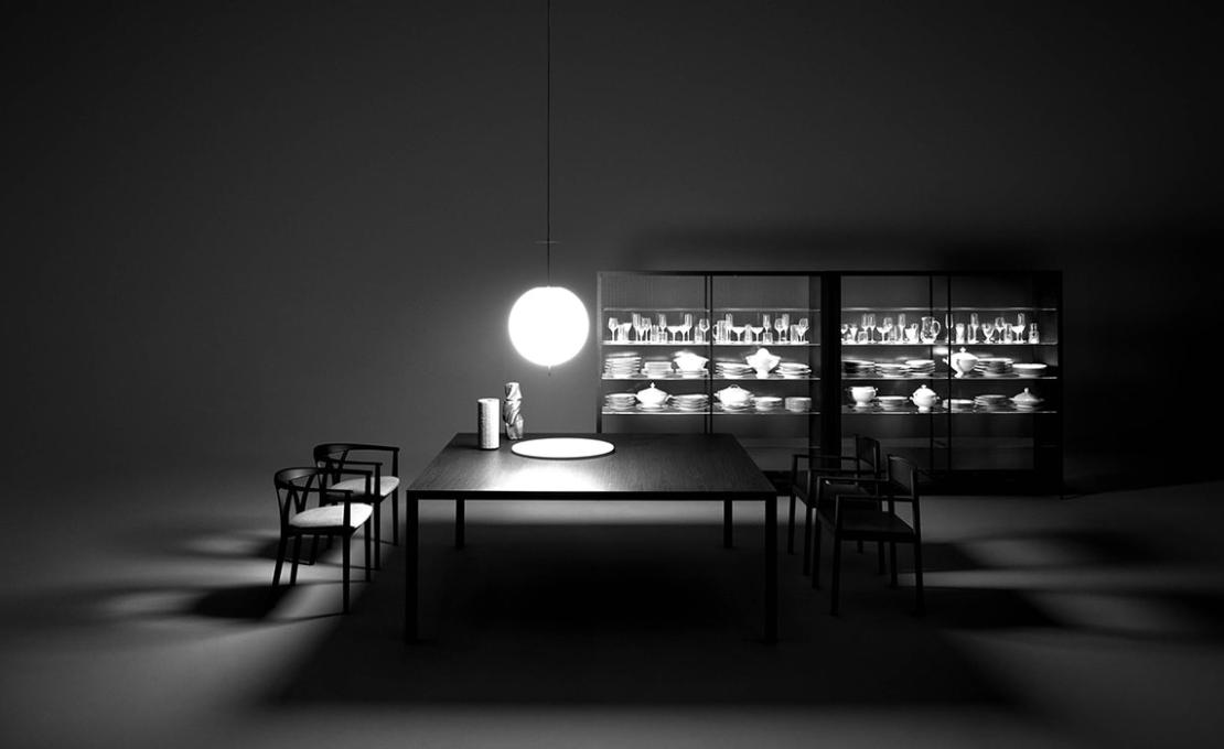 Подвесной светильник от фабрики DePadova модель ELEMENTI-SUSPENSION-LAMP-ELE#