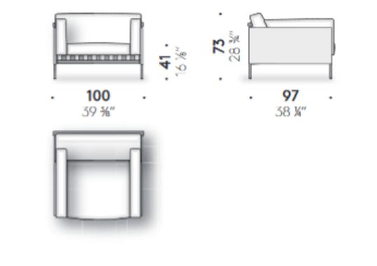 Кресло DePadova Etiquette Outdoor-Armchair-EU#PO image 2