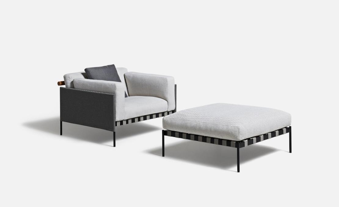 Кресло от фабрики DePadova модель Etiquette Outdoor-Arm-EU#PO