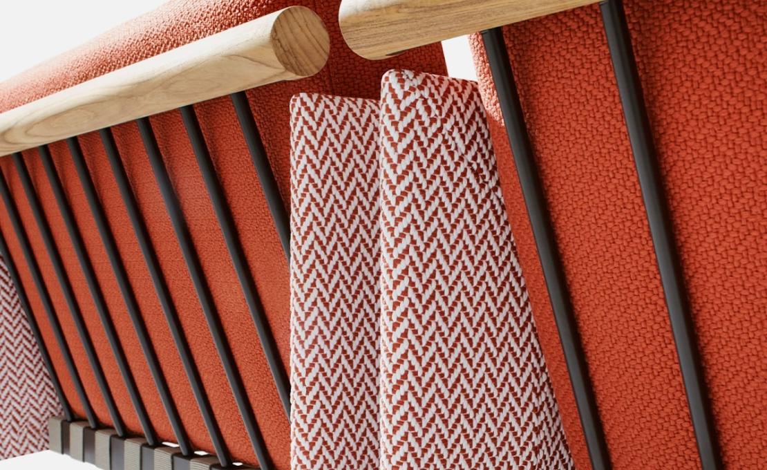 Кресло от фабрики DePadova модель Etiquette Outdoor-Arm-EU#PO