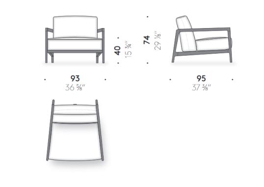 Кресло DePadova Everyday-Armchair-EV#PO image 2