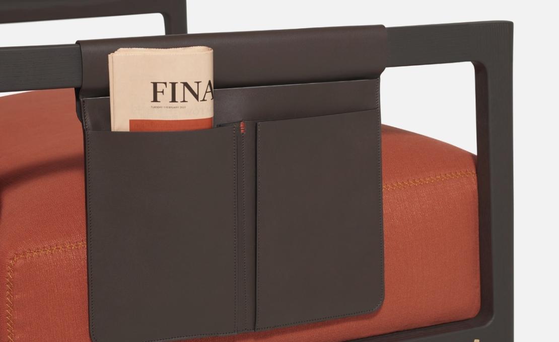 Кресло от фабрики DePadova модель Everyday-Arm-EV#PO