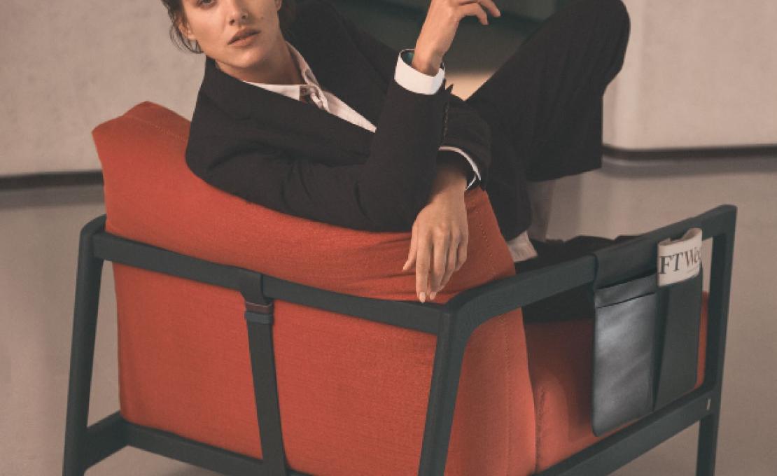 Кресло от фабрики DePadova модель Everyday-Arm-EV#PO