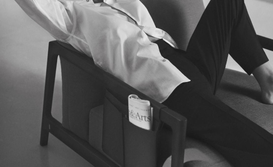 Кресло от фабрики DePadova модель Everyday-Arm-EV#PO