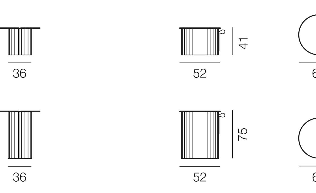 Журнальный столик от фабрики De Sede модель DS-5010-