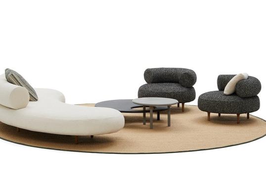 Диван от фабрики DePadova модель HNO#PF-Honore Sofa