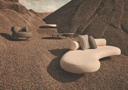 Диван от фабрики DePadova модель HNO#PF-Honore Sofa