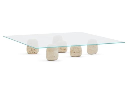 Журнальный столик от фабрики DePadova модель HOT#0-Ishi Stone 