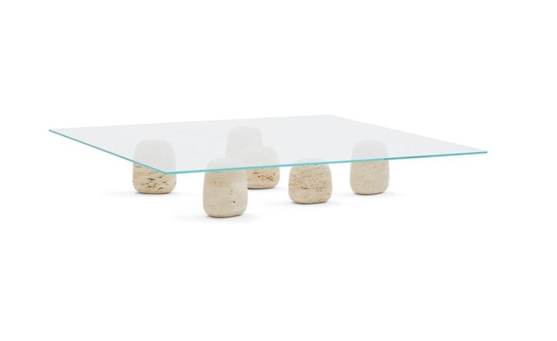 Журнальный столик от фабрики DePadova модель HOT#0-Ishi Stone 