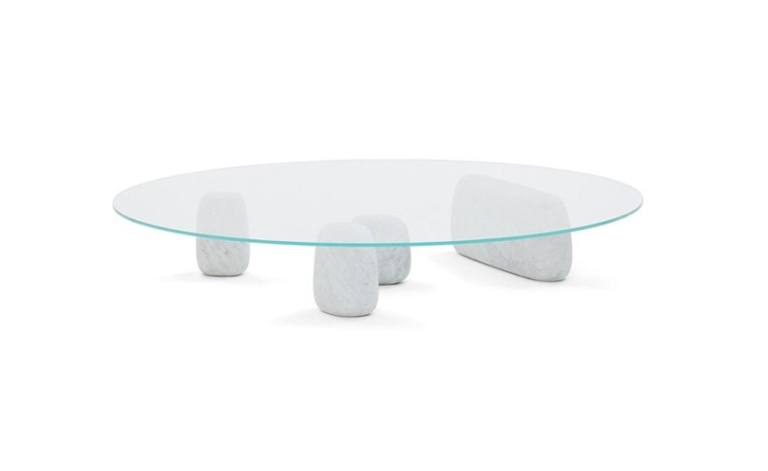 Журнальный столик от фабрики DePadova модель HOT#0-Ishi Stone 