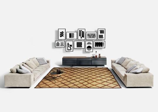 Диван от фабрики DePadova модель Landscape Sofa-LA#