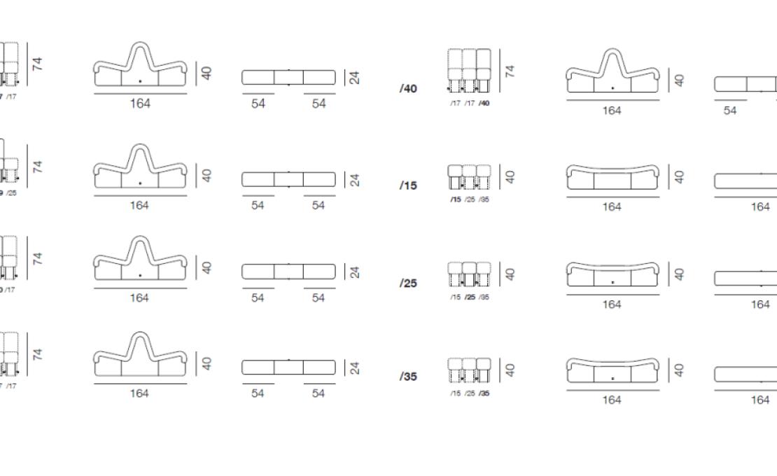 Диван от фабрики De Sede модель DS-602-SOFA