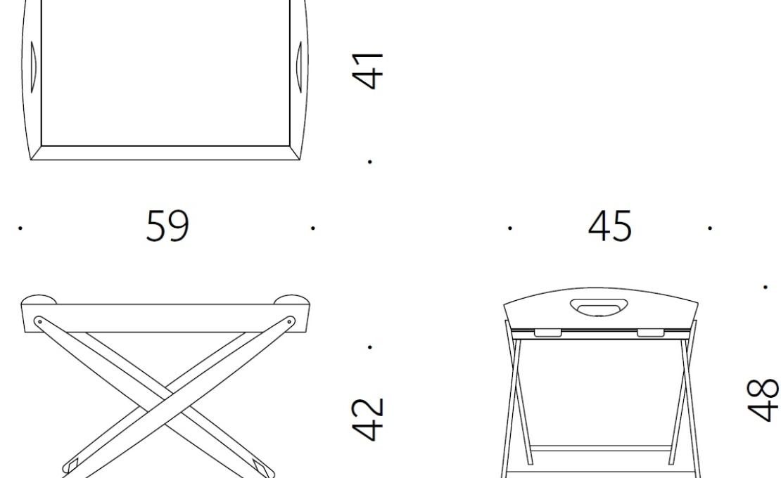 Журнальный столик от фабрики DePadova модель Mate-Side Table-25020