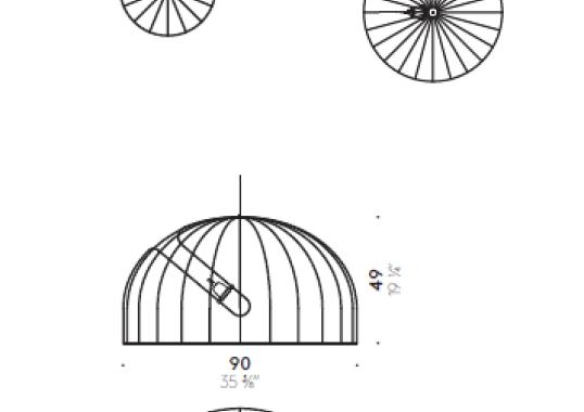 Подвесной светильник DePadova Mogura-Pendant Lamp-MOG#S image 2