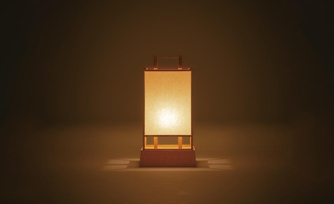 Настольная лампа от фабрики DePadova модель Nagoya-Table Lamp-BDTL401