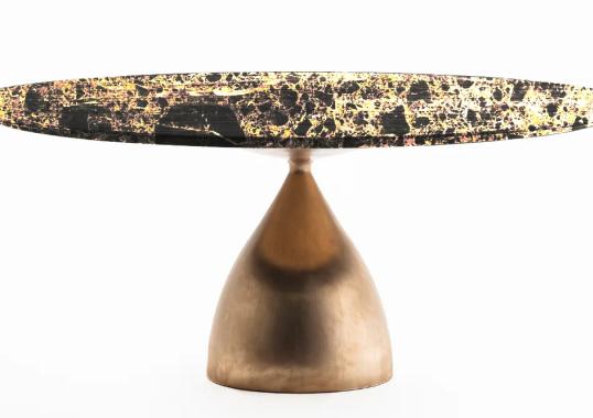 Стол DePadova BDTT04-Raindrop Casting Bronze image 1