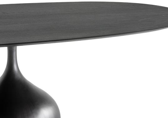 Стол от фабрики DePadova модель BDTT-Casting Bronze Ovale