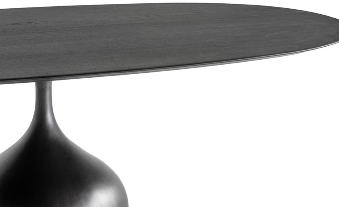 Стол от фабрики DePadova модель BDTT-Casting Bronze Ovale