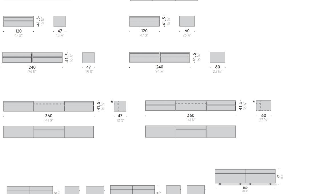 Сервант от фабрики DePadova модель SC16-Container-SC#
