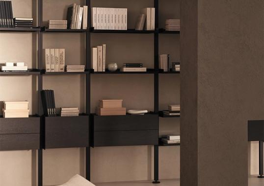 Стеллаж для книг от фабрики DePadova модель PSM#0-SaintPaul Shelves System