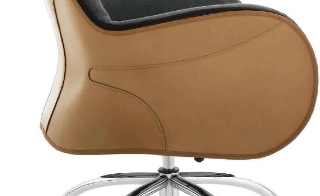 Офисный Стул от фабрики DePadova модель Serbelloni Swivel Arm 