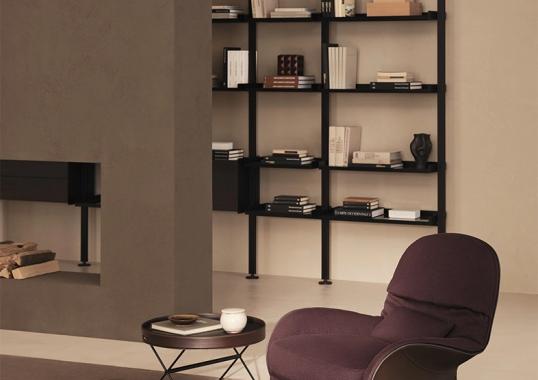 Стеллаж для книг от фабрики DePadova модель PSM#0-SaintPaul Shelves System