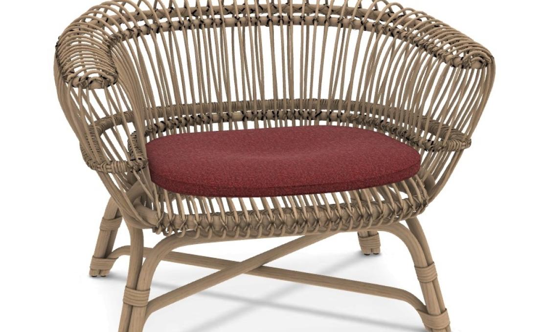 Кресло от фабрики DePadova модель SILVIA-ARM