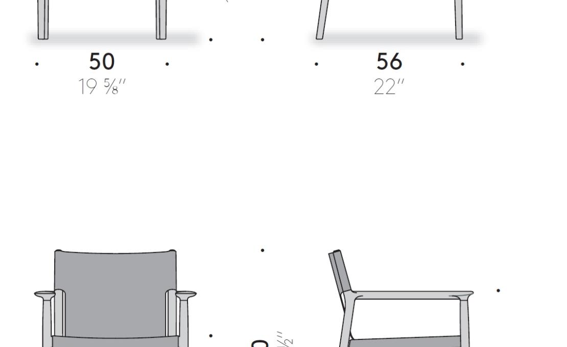 Стул от фабрики DePadova модель SUNSET--BDTI5