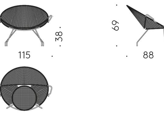 Кресло от фабрики DePadova модель T.54-Arm-T540001