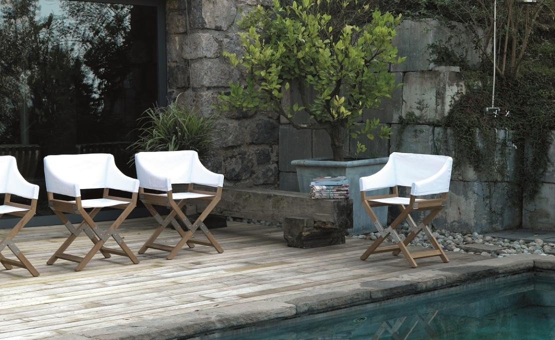 Уличный стул от фабрики DePadova модель SUN-SST#I2