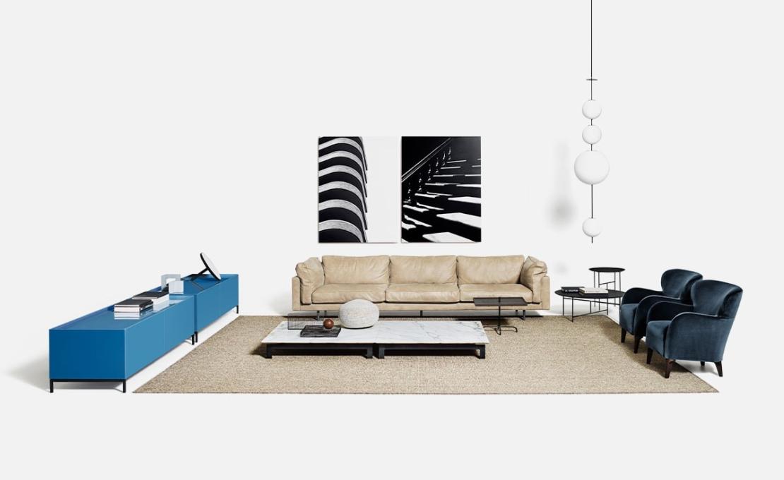 Диван от фабрики DePadova модель SQR/-SQUARESOFA