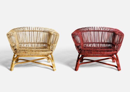 Кресло от фабрики DePadova модель SILVIA-ARM