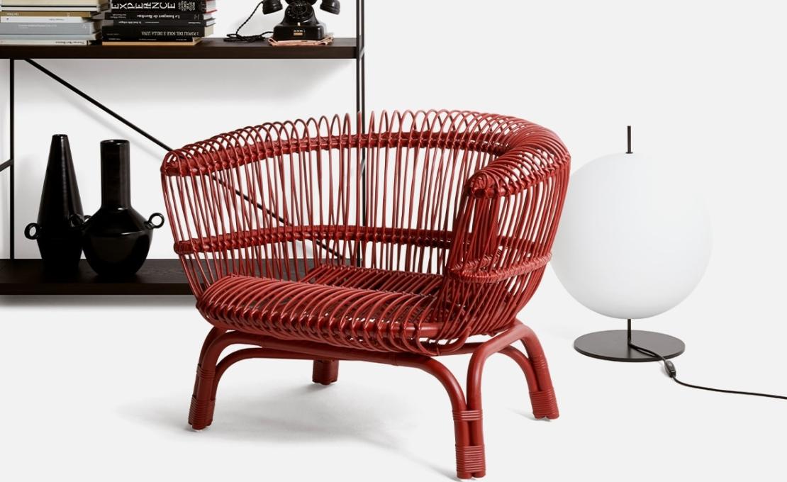 Кресло от фабрики DePadova модель SILVIA-ARM