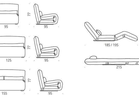 Кресло от фабрики DePadova модель TA/ - TATTOMI