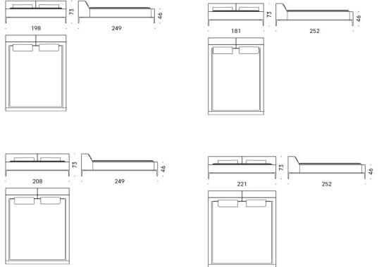 Кровать DePadova Time Trip for Memories Bed image 2