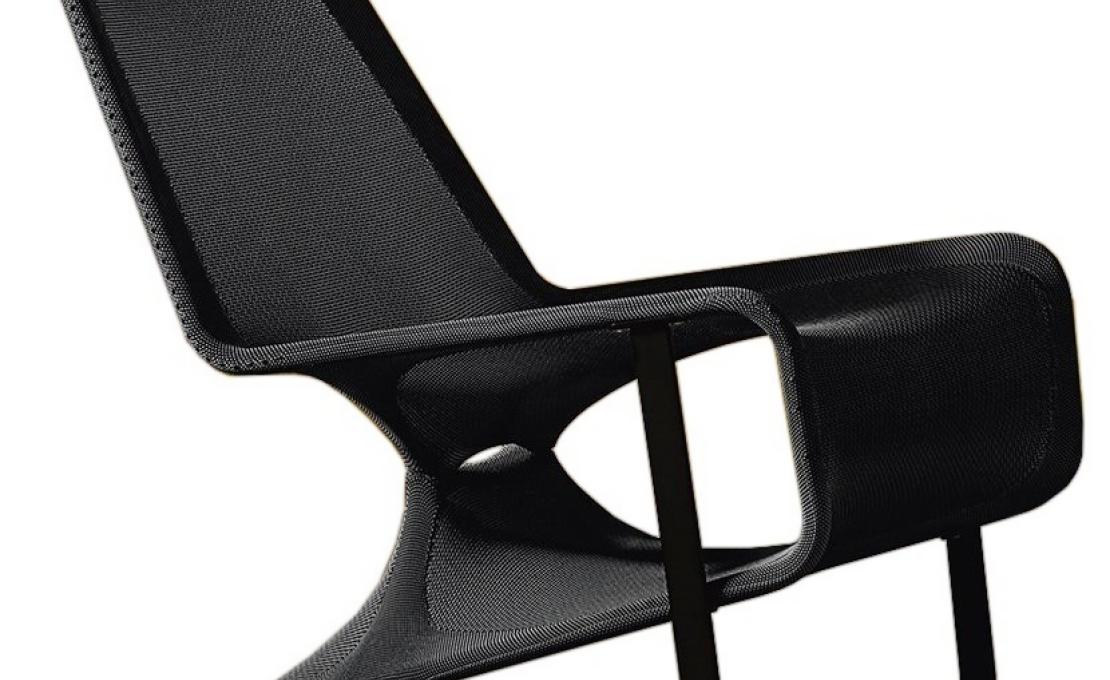 Кресло от фабрики Desalto модель Aria Lounge 