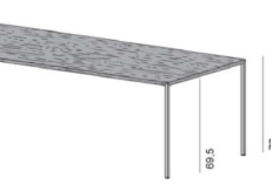 Стол Desalto 25 Wood Table image 2